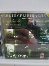 CELIBIDACHE Cherubini Hindemith Copland CD 1999 Audiophile Classics Belgium MINT
