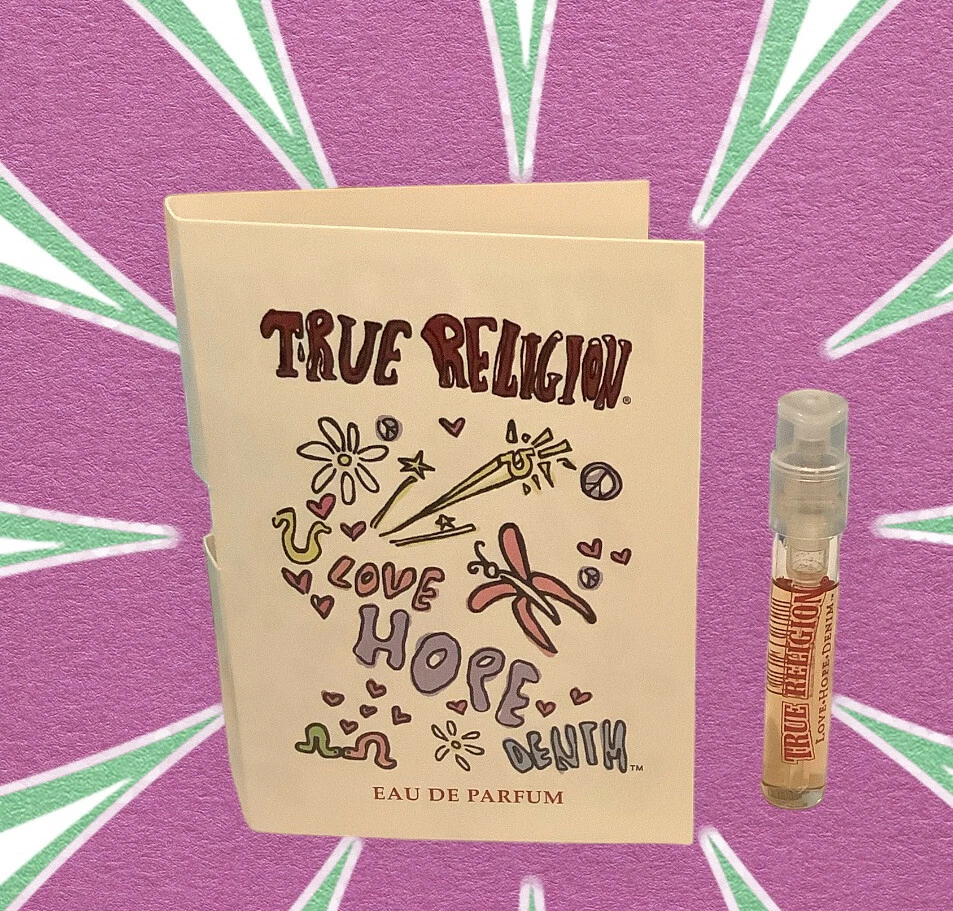 Muestra de perfume True Religion ~ Love Hope Denim EDP 0,05 oz ¡Nuevo! Foto 1 de 1