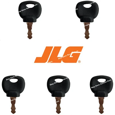 5 JLG Telehandler Ignition Keys 70022765 8008049 For New Holland Bomag Grove JCB - Image 1 of 4