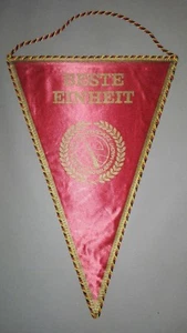 Orig. Wimpel Beste Einheit DDR NVA Betriebskampfgruppe BKG Volksarmee Soldat - Picture 1 of 6