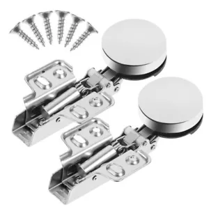2pcs Cabinets Pivot Hinges Heavy Duty Door Hinges Center Pivot Hinge - Picture 1 of 12