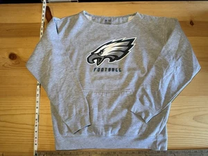 ProLine Fanatics Philadelphia Eagles Gray Graphic Print Sweatshirt Women’s Large - Picture 1 of 6