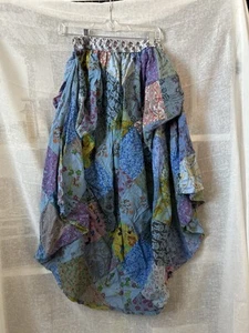 Finger Loop Skirt 100% Cotton Free Size Pocket Worn Up Or Down Enhances Dancing - Picture 1 of 2