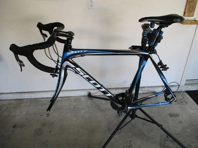 Cuadro completo Scott Addict R15 2011 56 cm rojo Sram 10 velocidades Foto 1 de 4