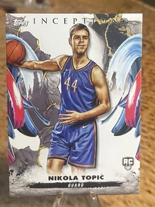 2025 Topps Inception NICOLA TOPIC Rookie #9 - Picture 1 of 2