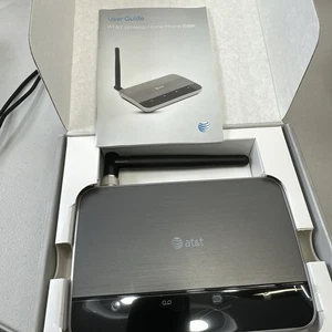 AT&T Wireless Home Phone Base Model WF720 Black BrandNEW Complete Open Box retro - Picture 1 of 6