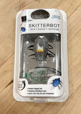 Skitterbot Robot Toy Clear Desk Pets Race Battle Recharge USB - Image 1 of 4