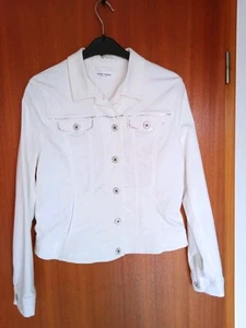 Gerry Weber Damen Jeansjacke Weiß Gr..38 Neu - Bild 1 von 7