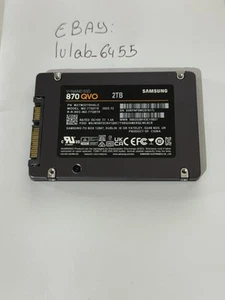 Samsung 870 EVO 2TB 2,5" SATA III SSD Interno (MZ-77Q2T0/EU) - Foto 1 di 2