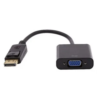 20cm Cable DP to VGA Converter Repairing For TV Laptop Computer Projector F - Image 1 of 4