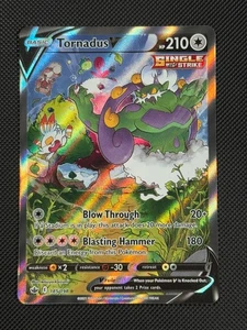 Pokémon Karte Tornadus V 185/198 ALT ART SWSH06: Schwert & Schild Chilling Reign - Bild 1 von 4