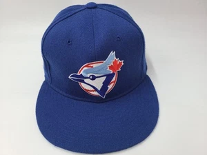 Vintage Toronto Blue Jays New Era 59Fifty Pro Model Fitted 7 1/8 Hat Cap Wool - Imagen 1 de 11