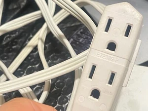 Extension Cord 18 Ft 16/3 Wire Gauge Banana Tap Light Duty Indoor PVC (Y8) - Picture 1 of 5