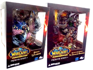 World Of Warcraft Premium S4 MOONKIN WILDMOON & HEADLESS HORSEMAN 2 PVC figures - Imagen 1 de 8