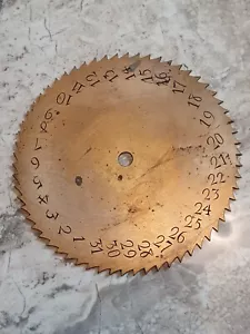 LONGCASE GRANDFATHER CLOCK Calendar / Date Wheel - Picture 1 of 6