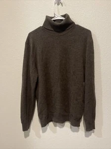 ZARA MEN TURTLENECK 100% CASHMERE SWEATER L - Picture 1 of 6