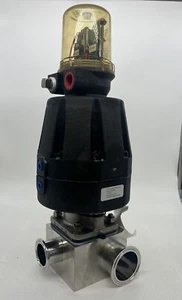 ITT ZERO STATISCHES ABSCHLAGVENTIL MIT AKTUATOR 2"" x 1-1/2"" 316 Edelstahl Sanitärklemme - Bild 1 von 8