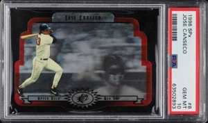 1996 SPx #8 Jose Canseco PSA 10 GEM OTTIME CONDIZIONI - Foto 1 di 2