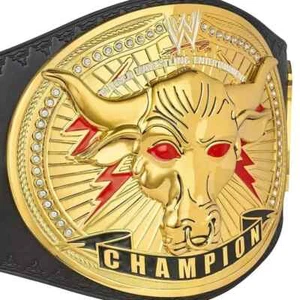 The Rock Brahma Bull Wrestling Championship Replica Belt 4mm Brass Belt - Picture 1 of 4