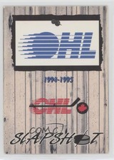 1995-96 Slapshot Memorial Cup OHL