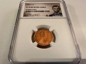 2006-S LINCOLN CENT NGC PF70 RD U.C. PORTRAIT LABEL "TOP POP NGC VALUE $90" - Picture 1 of 4