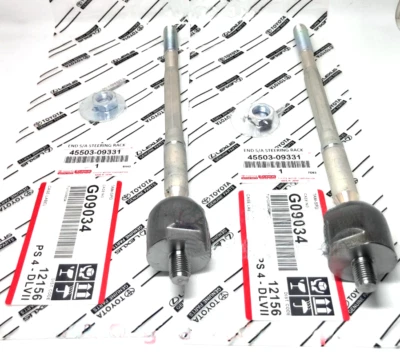 OEM 2X Toyota Fortuner Hilux 4Runner KUN25 TGN extremo de cremallera de dirección Sub 45503-09331 Foto 1 de 3