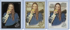 2019 ALLEN & GINTER HILARY KNIGHT 3 CARD #185 LOT BLACK X GOLD BASE HOCKEY ~ QTY