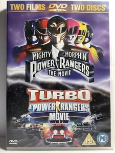 Mighty Morphin Power Rangers Movie & Turbo, Power Rangers Movie -2 disc, Reg 2 - Picture 1 of 4