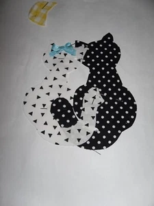 16 KATZEN APPLIKATIONEN - Bild 1 von 1