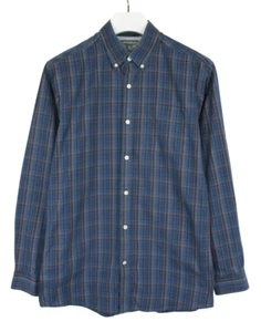 EDDIE BAUER Wrinkle Free Classic Fit Shirt Men's MEDIUM Plaid Button-Down - Picture 1 of 10
