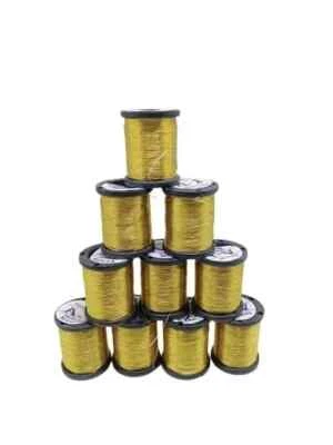 Hilo metálico Zari A1 hilo Zari para borlar a mano 10 piezas Foto 1 de 4