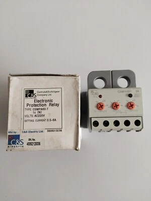 C$S ELECTRONIC PROTECTION RELAY FREE FAST SHIPPING - Image 1 of 4
