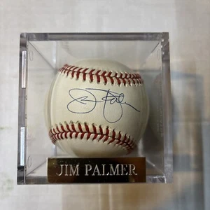 Jim Palmer signierter Baseball Rawlings - Bild 1 von 3