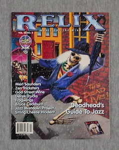 Relix Music for the Mind Vol 25, No 2 April 1998 Magazine The Grateful Dead - Picture 1 of 5