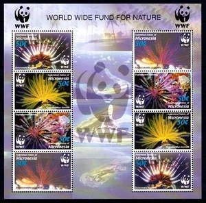 Micronesia 2005 Marine Life - WWF Mint MNH Miniature Sheet SC 659e - Picture 1 of 1