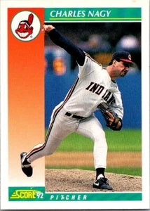 1992 Score #330 Charles Nagy - Picture 1 of 2