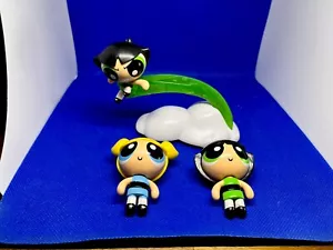 The Powerpuff Girls Buttercup Speedline Vehicles With Buttercup & Bubble Figures - Picture 1 of 8