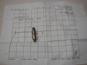 F-41 160 MHz High Pass Filter, SMA Connectors, Microlab/FXR HP-B54 - Picture 1 of 2