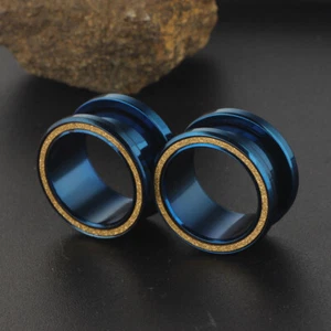 Piercing Jewelry Earrings Flesh Ear Plugs Piercing Expander Jewelry Punk Gauges - Picture 1 of 16