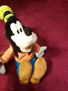 Disney World Land Theme Parks GOOFY PLUSH 23" Stuffed Doll WDW Orange Shirt NWT - Picture 1 of 4