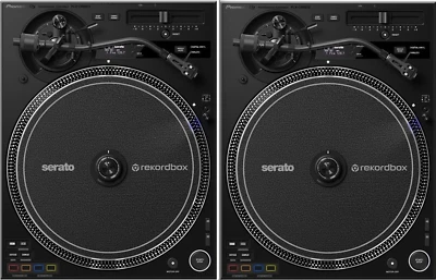 Pioneer DJ PLX-CRSS12 2 Units Pair Direct Drive DJ Turntable DVS Control Pre - Image 1 of 4