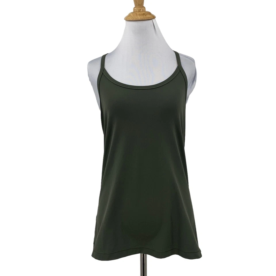 Camiseta sin mangas Lorna Jane para mujer M mediana aguacate espalda en T espalda deportiva yoga Foto 1 de 4