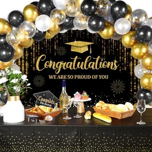 2025 Graduation Decorations Congratulation Party Supplies Congrats Grad Decor Cl - Picture 1 of 18
