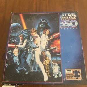 1996 Vintage Star Wars Puzzle RoseArt 550 Piece A New Hope - Picture 1 of 3
