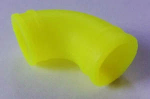 1/8 RC Nitro Car Buggy Engine Silicone Joint COUPLER Gasket Pipe Yellow - Picture 1 of 2