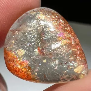 10.1ct Natural Beautiful Strawberry Quartz Crystal Polished Specimen - Picture 1 of 13