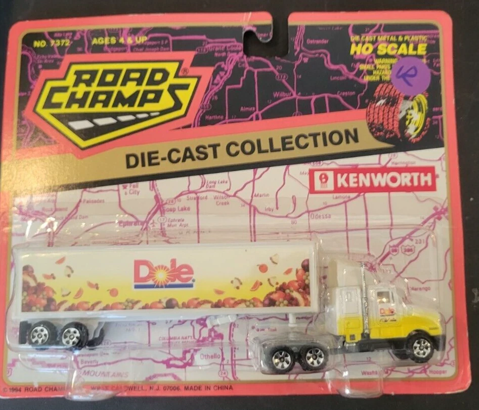 Camión semirremolque Die Cast Big Rig escala DOLE HO ¡¡RARO!! XDS Foto 1 de 1