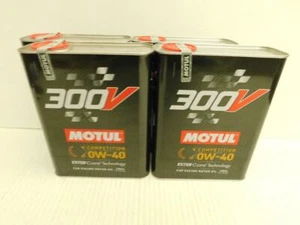15,30€/l Motul 300V Competition SAE 0W-40 4 x 2 ltr racing oil - Bild 1 von 1