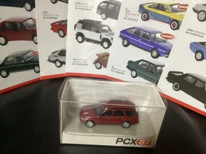 1:87 PCX 870467 Ford Escort MK VII Torneo '95 rojo mtlc, con hoja informativa PCX87 K3 - Imagen 1 de 6