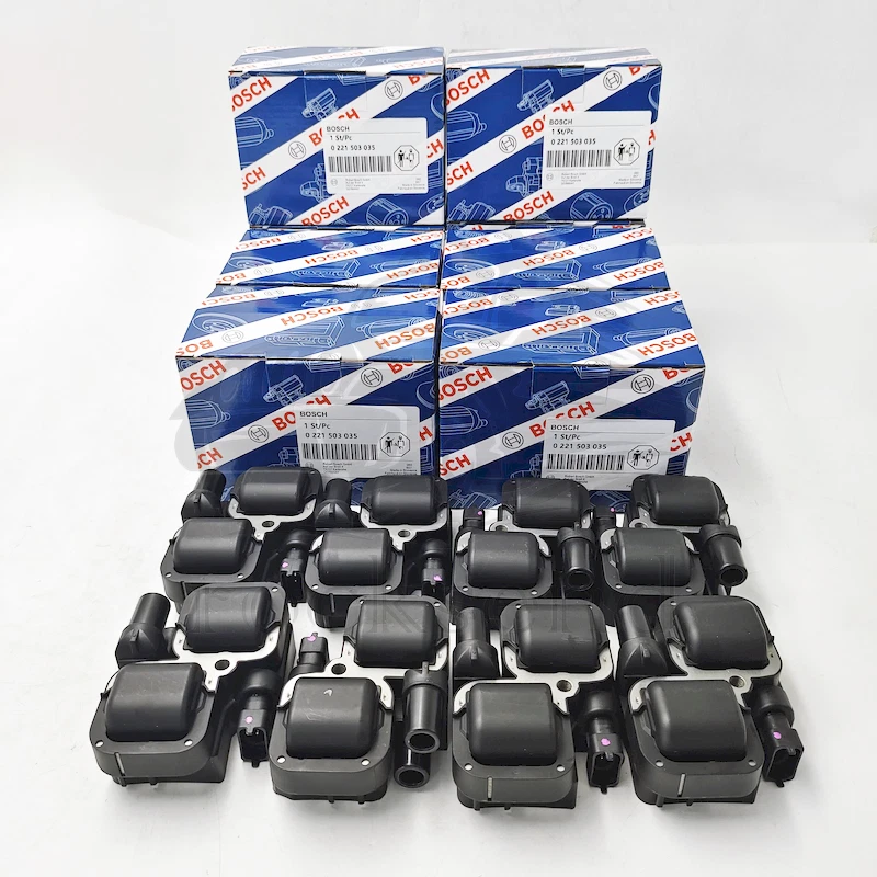 For Mercedes-Benz C CL CLK ML S Class NEW 8Pack BOSCH Ignition Coil 0221503035 - Image 1 of 4